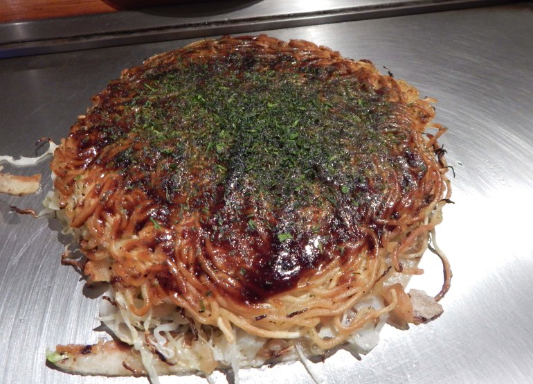 Okonomiyaki best pancake in the World ever!