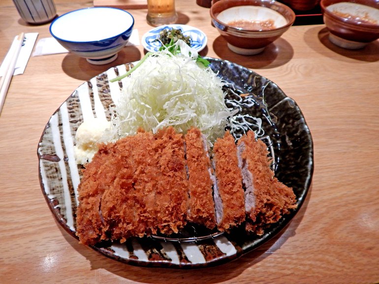 The outrageously delicious Tonkatsu