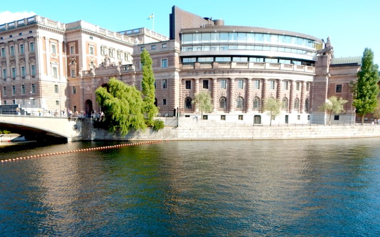 Parliament building Stockholm