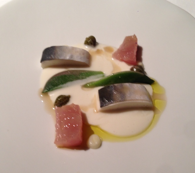Mackerel ajoblanco