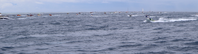 Boats approaching