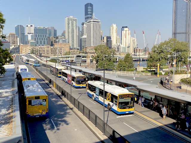 Brisbane from South Bank