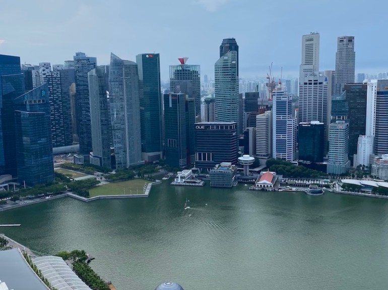 View from Marina Sands