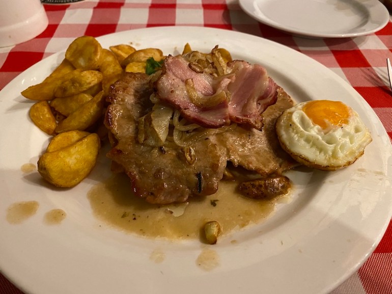 A Schnitzel of sorts.....