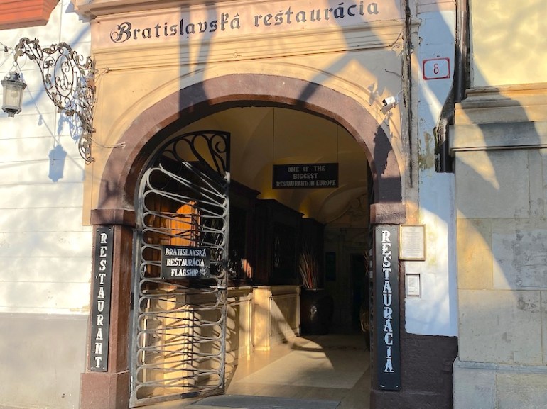 One of the biggest restaurants in Europe....