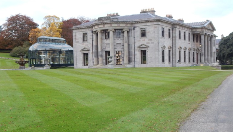 Side view with conservatory